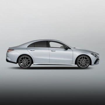 Mercedes CLA Rental Side View